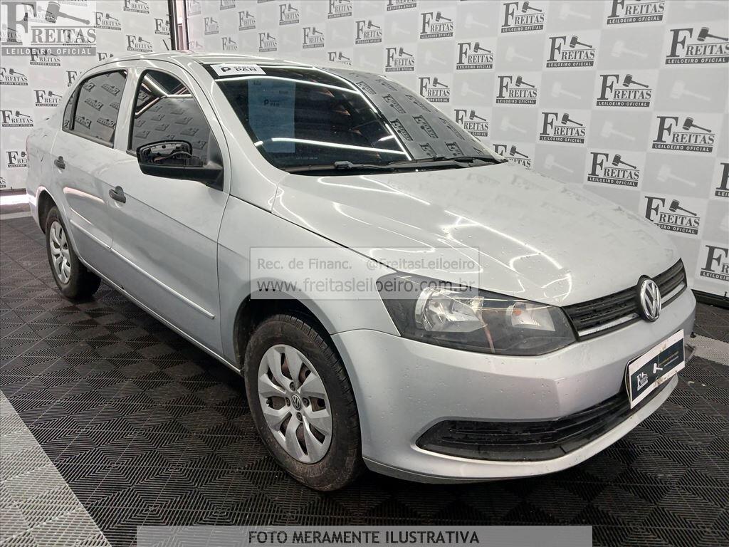 Foto 2: VW/VOYAGE CITY SB, 14/15, PLACA: F__-___0, GASOL/ALC, PRATA
