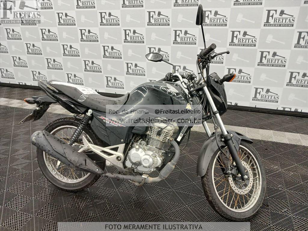Foto 2: HONDA/CG 160 FAN, 25/26, PLACA: U__-___0, GASOL/ALC, PRETA