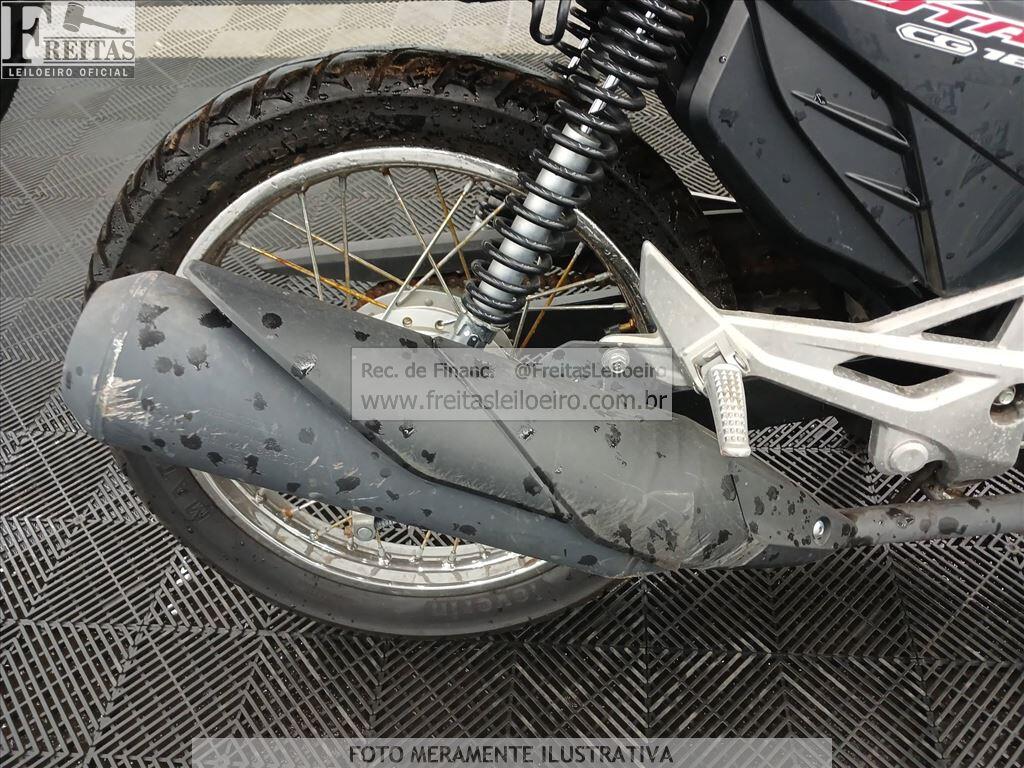 Foto 6 de 14: HONDA/CG 160 FAN, 25/26, PLACA: U__-___0, GASOL/ALC, PRETA