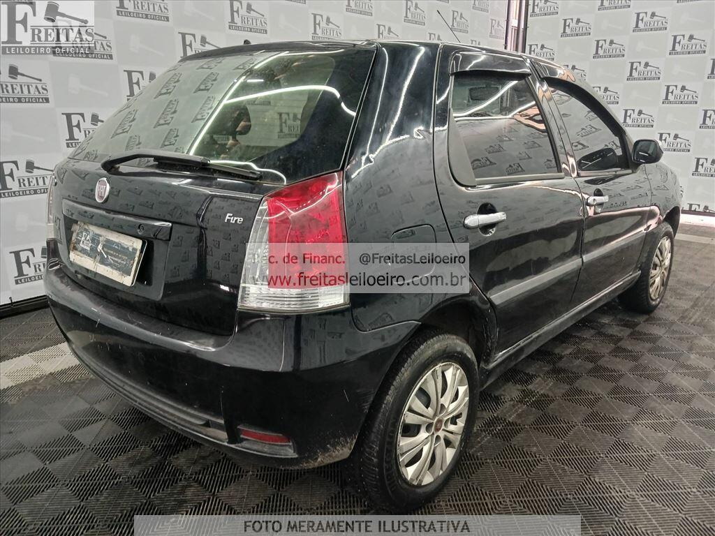 Foto 4: FIAT/PALIO FIRE FLEX, 08/09, PLACA: E__-___0, GASOL/ALC, PRETA