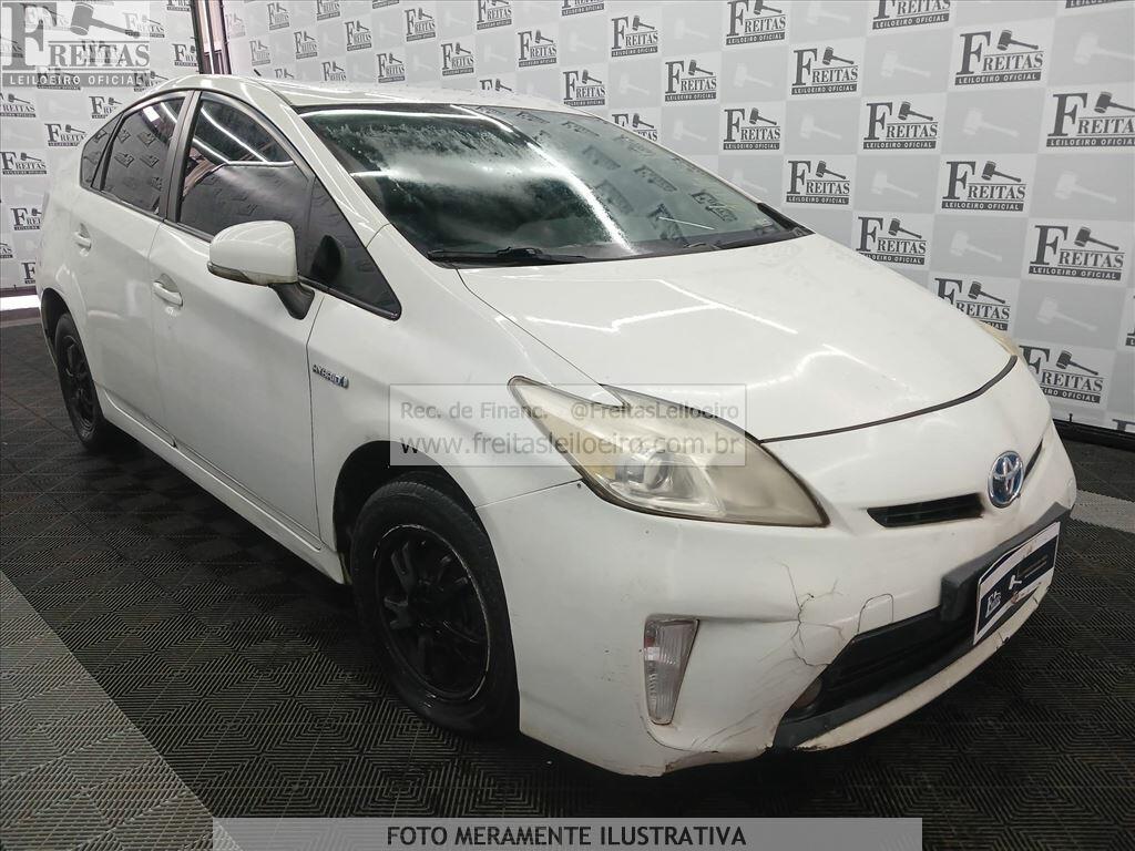 Foto 2: I/TOYOTA PRIUS 2, 12/13, PLACA: F__-___5, GAS/ELETR, BRANCA