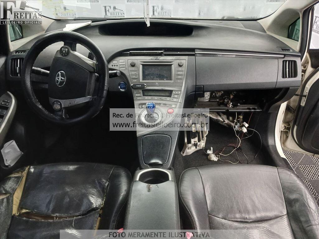Foto 5: I/TOYOTA PRIUS 2, 12/13, PLACA: F__-___5, GAS/ELETR, BRANCA