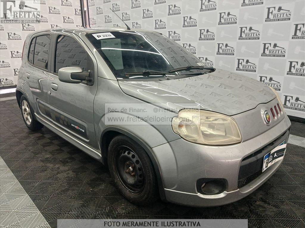 Foto 2: FIAT/UNO SPORTING 1.4, 12/12, PLACA: E__-___0, GASOL/ALC, CINZA