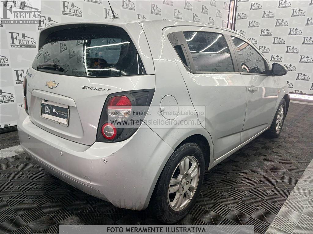 Foto 4: I/CHEV SONIC LT HB AT, 12/13, PLACA: F__-___4, GASOL/ALC, PRATA