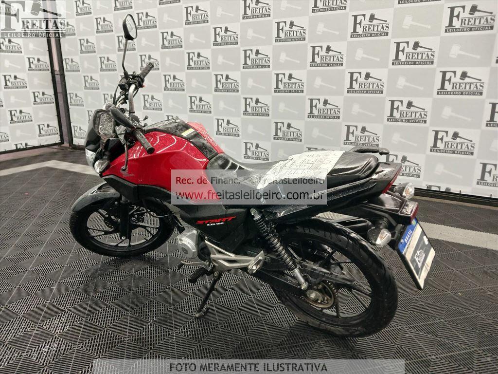 Foto 3: HONDA/CG 160 START, 26/26, PLACA: U__-___6, GASOLINA, VERMELHA