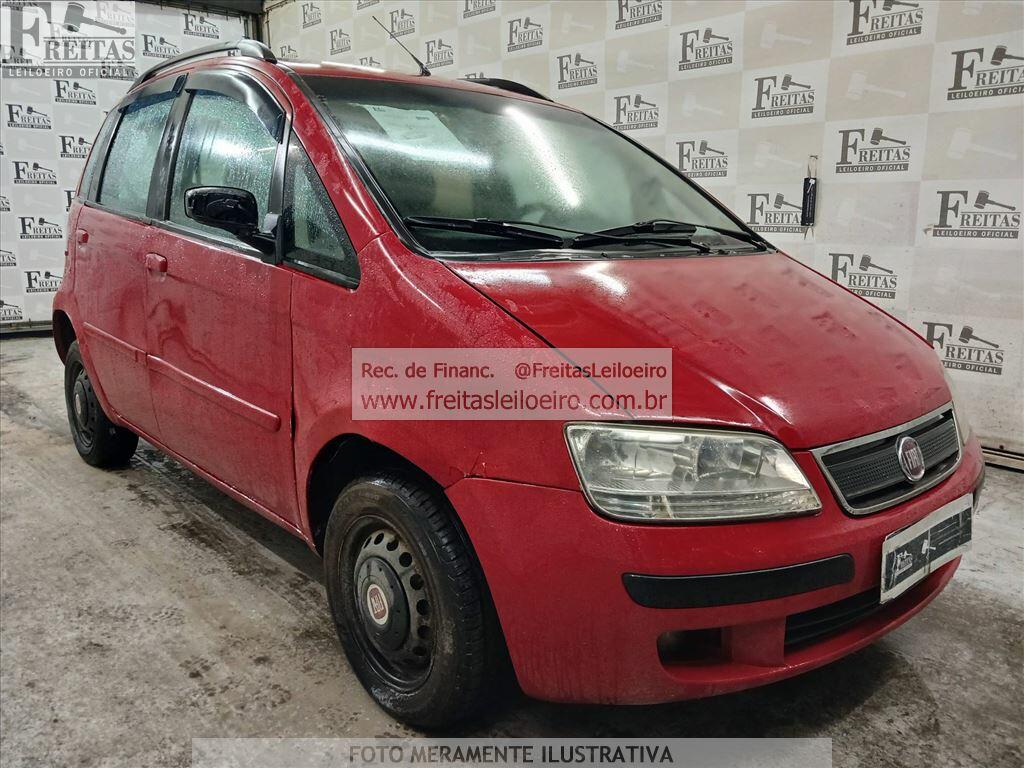 Foto 2: FIAT/IDEA ELX FLEX, 09/10, PLACA: C__-___6, GASOL/ALC, VERMELHA