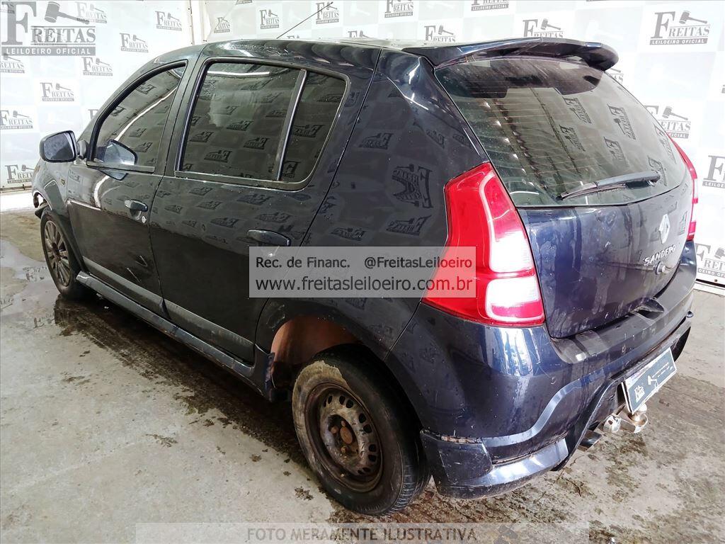 Foto 3: RENAULT/SANDERO PR1616VA, 12/12, PLACA: N__-___4, GASOL/ALC, AZUL