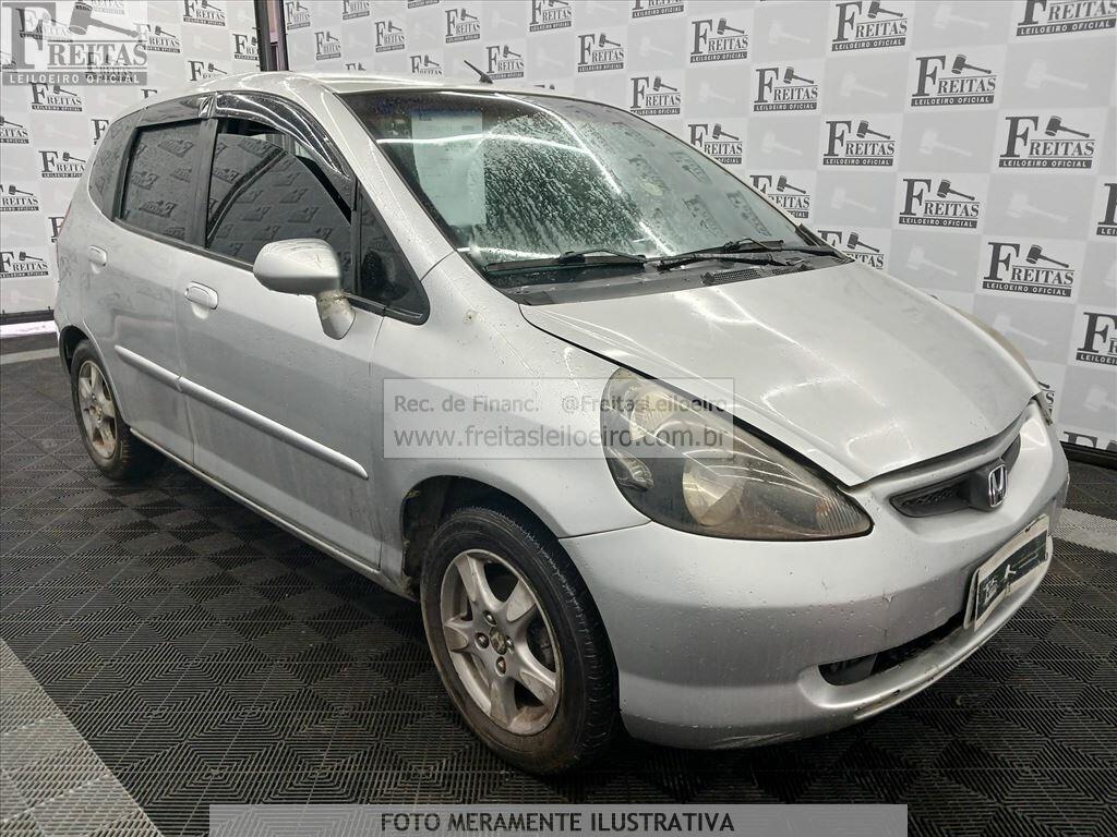 Foto 2: HONDA/FIT LX, 06/06, PLACA: D__-___7, GASOLINA, PRATA