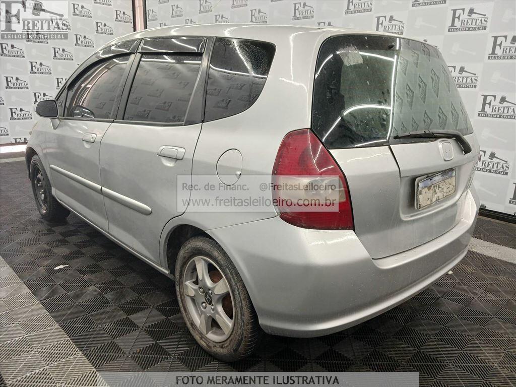 Foto 3: HONDA/FIT LX, 06/06, PLACA: D__-___7, GASOLINA, PRATA