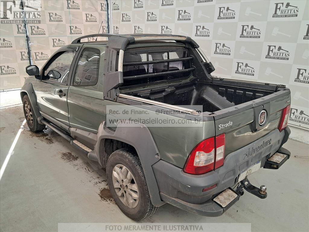 Foto 3: FIAT/STRADA ADVENTURE CD, 13/13, PLACA: A__-___1, GASOL/ALC, VERDE