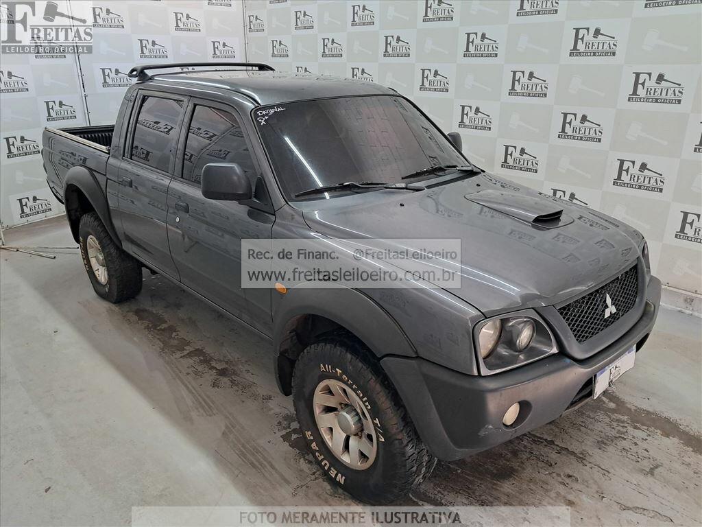 Foto 2: MMC/L200 4X4 GL, 11/12, PLACA: A__-___2, DIESEL, CINZA
