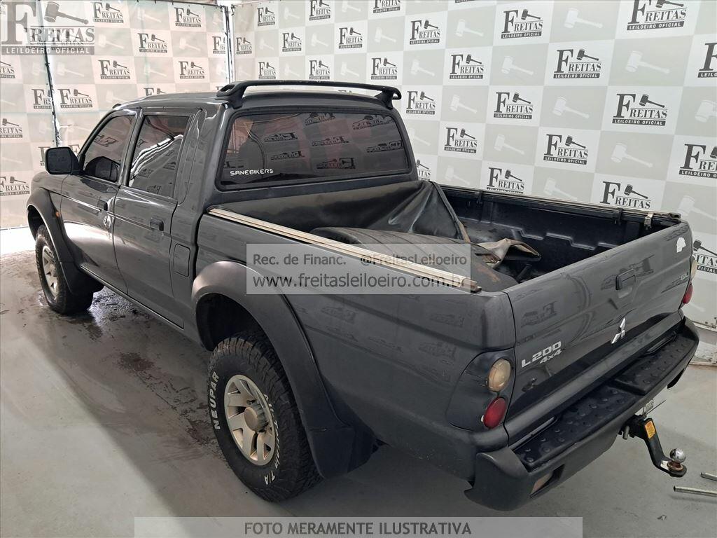 Foto 3: MMC/L200 4X4 GL, 11/12, PLACA: A__-___2, DIESEL, CINZA