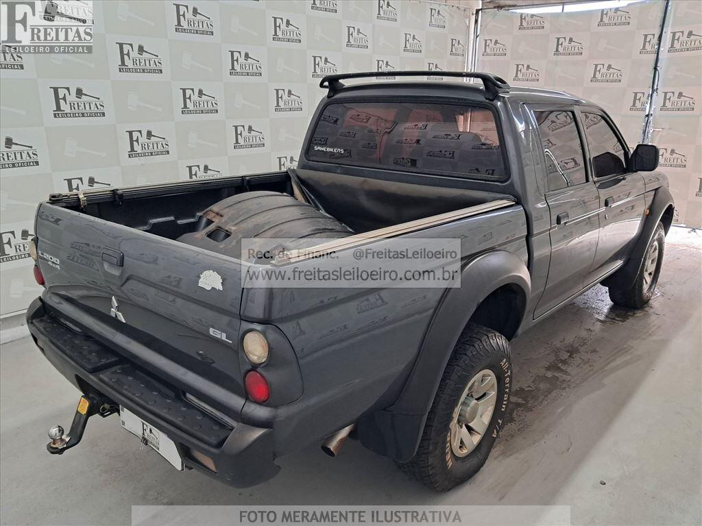 Foto 4: MMC/L200 4X4 GL, 11/12, PLACA: A__-___2, DIESEL, CINZA
