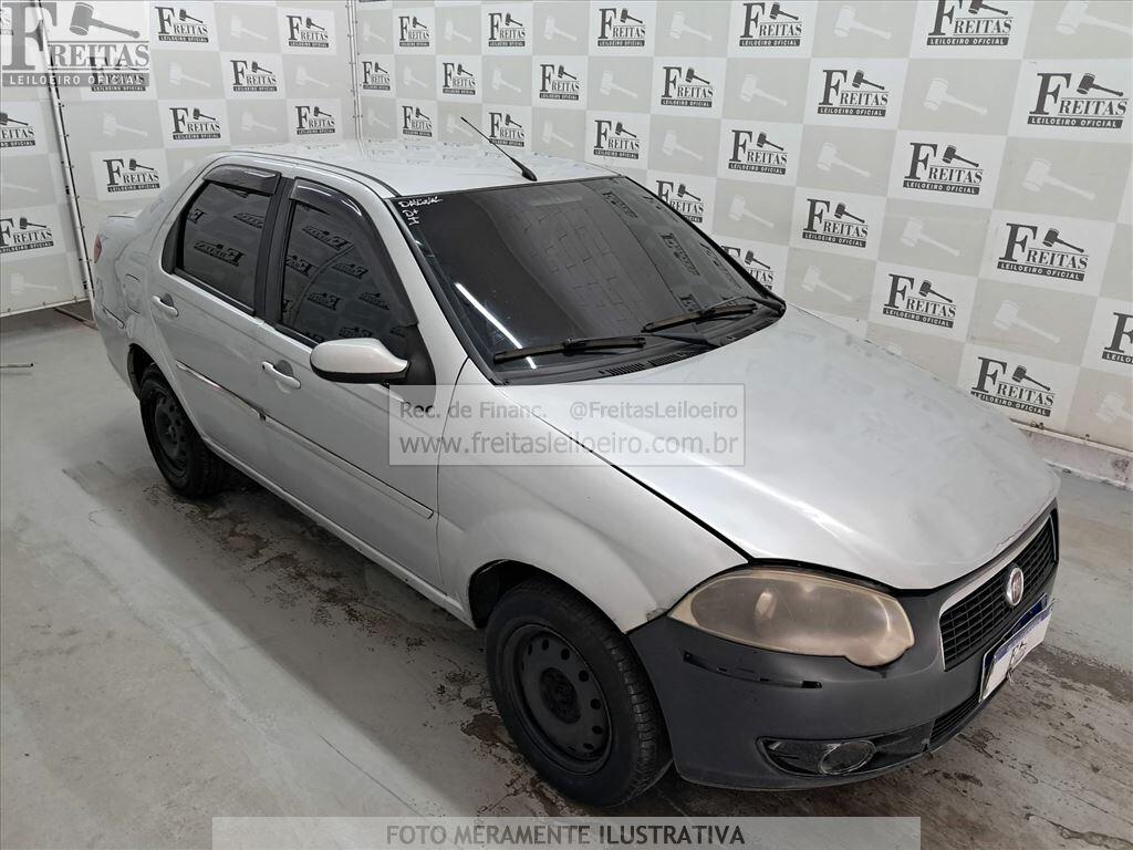 Foto 2: I/FIAT SIENA ELX FLEX, 10/10, PLACA: E__-___4, GASOL/ALC, PRATA