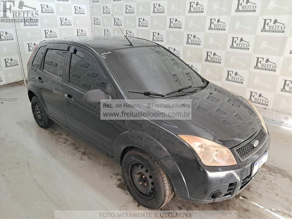 Foto 2: FORD/FIESTA FLEX, 08/09, PLACA: N__-___9, GASOL/ALC, PRETA