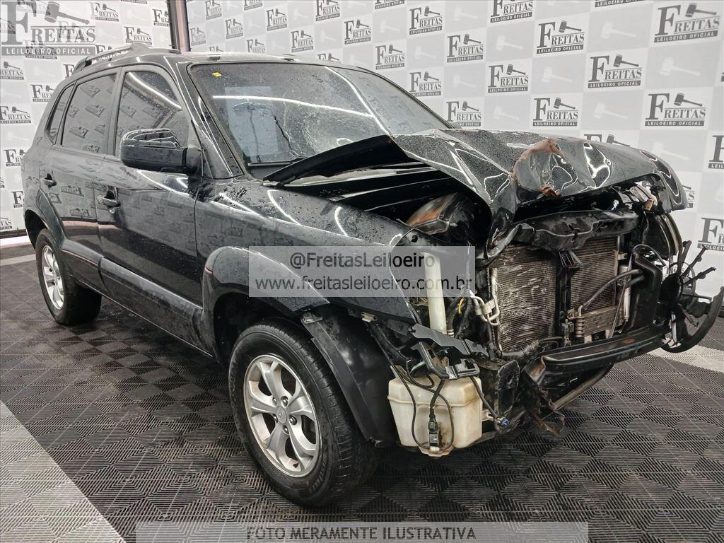 Foto 2: HYUNDAI/TUCSON GLSB, 13/14, PLACA: F__-___2, GASOL/ALC, PRETA