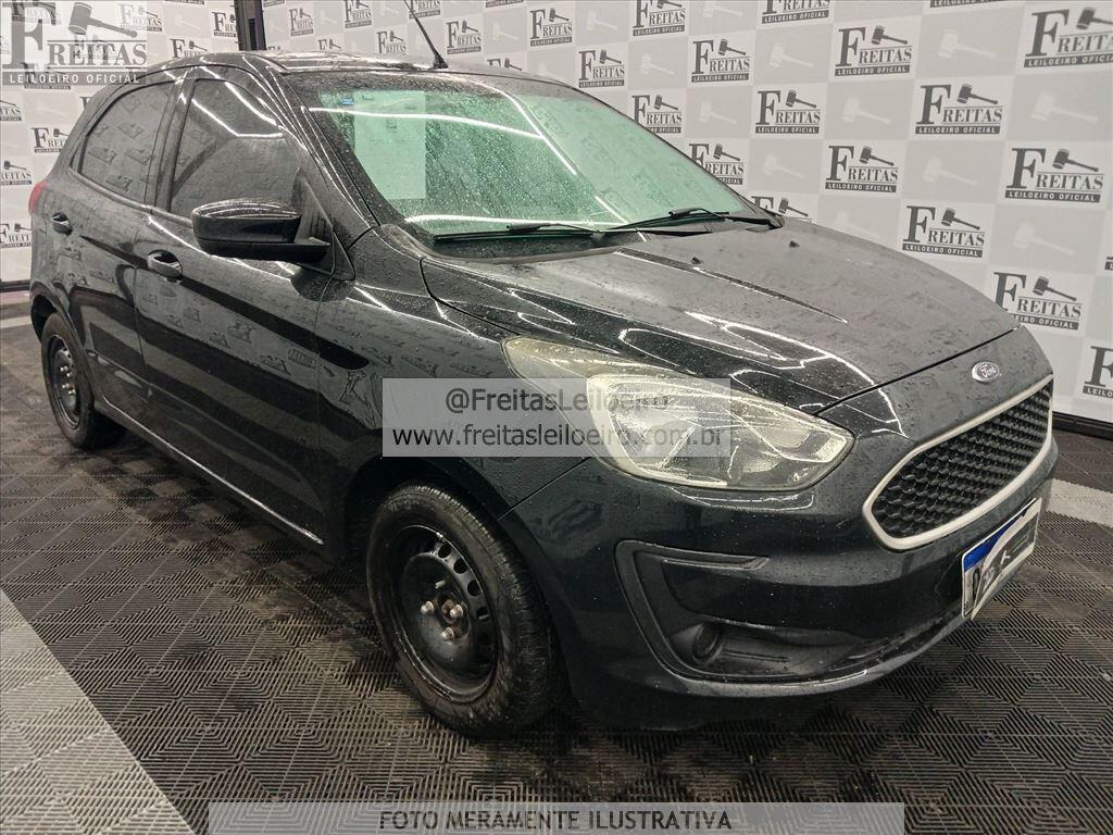 Foto 2: FORD/KA SE 1.0 HA C, 18/19, PLACA: Q__-___8, GASOL/ALC, PRETA