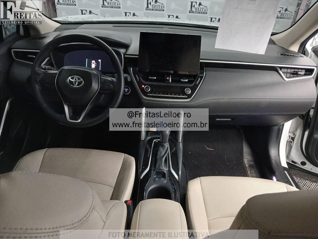 Foto 5: TOYOTA/CCROSS XRX HYBRID, 25/26, PLACA: T__-___9, GAS/AL/ELE, BRANCA
