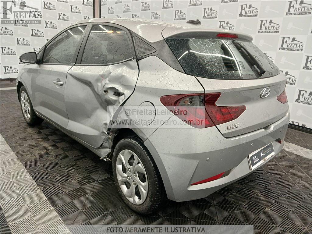 Foto 3: HYUNDAI/HB20 10M VISION, 21/22, PLACA: F__-___6, GASOL/ALC, PRATA