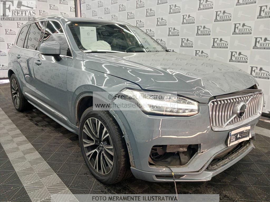 Foto 2: I/VOLVO XC90 T8 PLUS, 22/23, PLACA: F__-___1, GAS/ELETR, CINZA