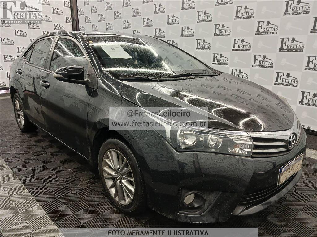 Foto 2: TOYOTA/COROLLA XEI20FLEX, 16/17, PLACA: G__-___5, GASOL/ALC, PRETA
