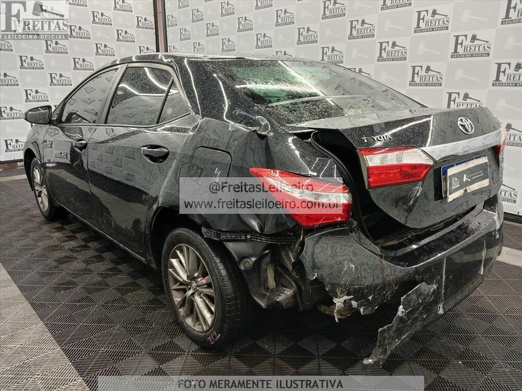 Foto 3: TOYOTA/COROLLA XEI20FLEX, 16/17, PLACA: G__-___5, GASOL/ALC, PRETA