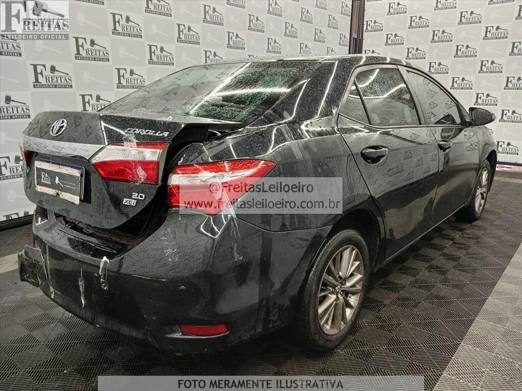Foto 4: TOYOTA/COROLLA XEI20FLEX, 16/17, PLACA: G__-___5, GASOL/ALC, PRETA
