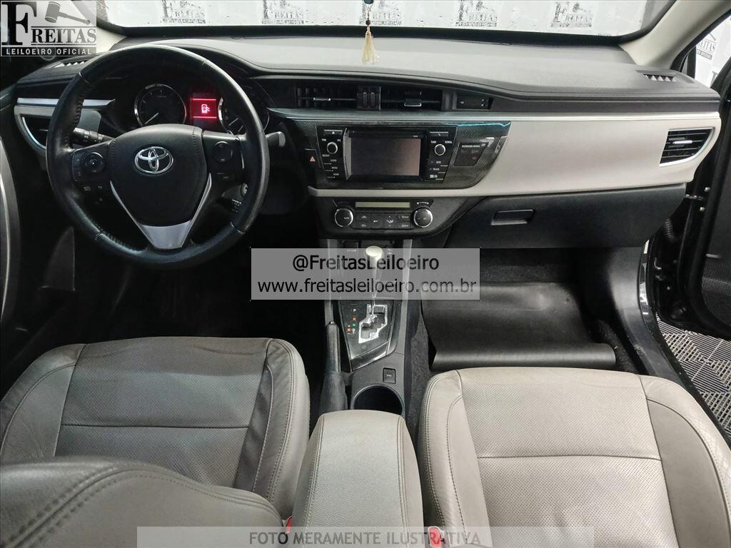Foto 5: TOYOTA/COROLLA XEI20FLEX, 16/17, PLACA: G__-___5, GASOL/ALC, PRETA