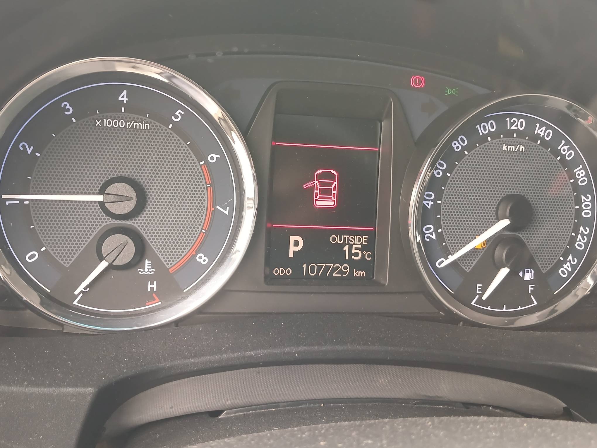 Foto 18 de 18: TOYOTA/COROLLA XEI20FLEX, 16/17, PLACA: G__-___5, GASOL/ALC, PRETA