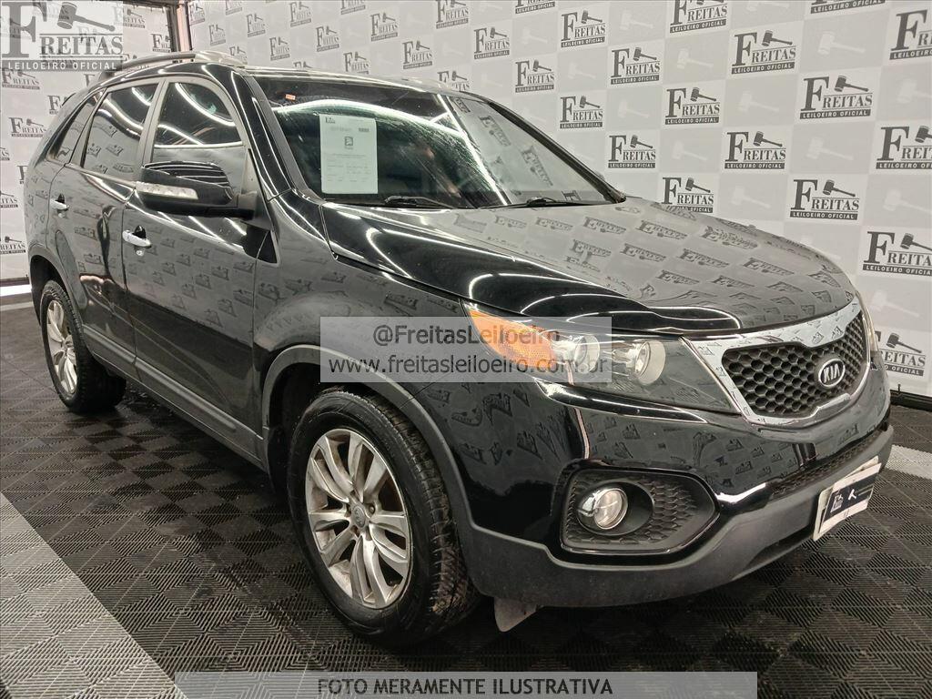Foto 2: I/KIA SORENTO EX2 2.4G25, 12/12, PLACA: F__-___4, GASOLINA, PRETA