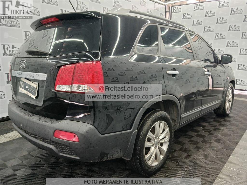 Foto 4: I/KIA SORENTO EX2 2.4G25, 12/12, PLACA: F__-___4, GASOLINA, PRETA