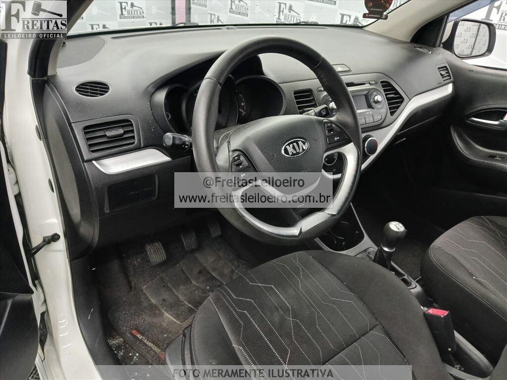 Foto 5: I/KIA PICANTO EX41.0MTFF, 12/13, PLACA: F__-___9, GASOL/ALC, BRANCA
