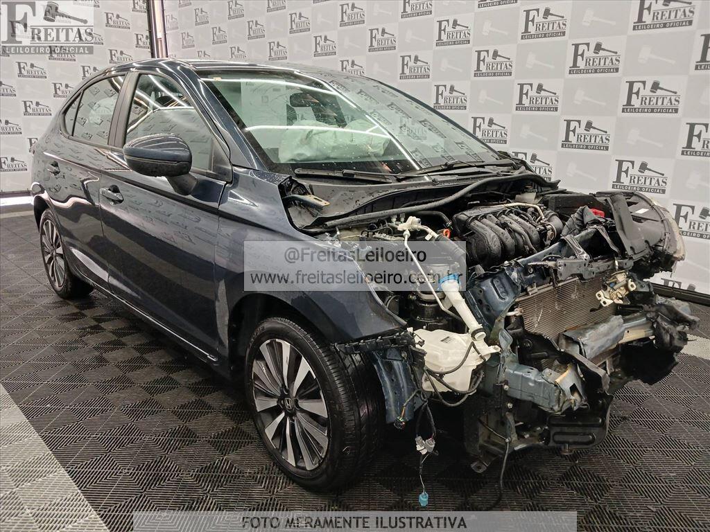 Foto 2: HONDA/CITY HATCH EXL, 24/25, PLACA: T__-___0, GASOL/ALC, AZUL