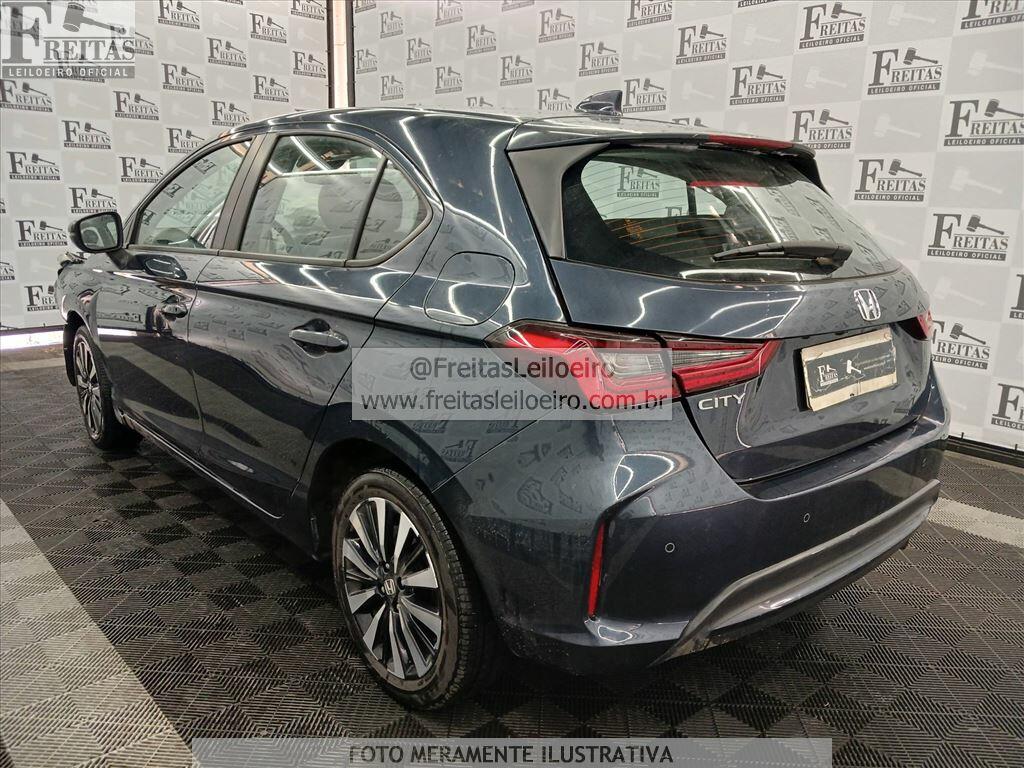 Foto 3: HONDA/CITY HATCH EXL, 24/25, PLACA: T__-___0, GASOL/ALC, AZUL