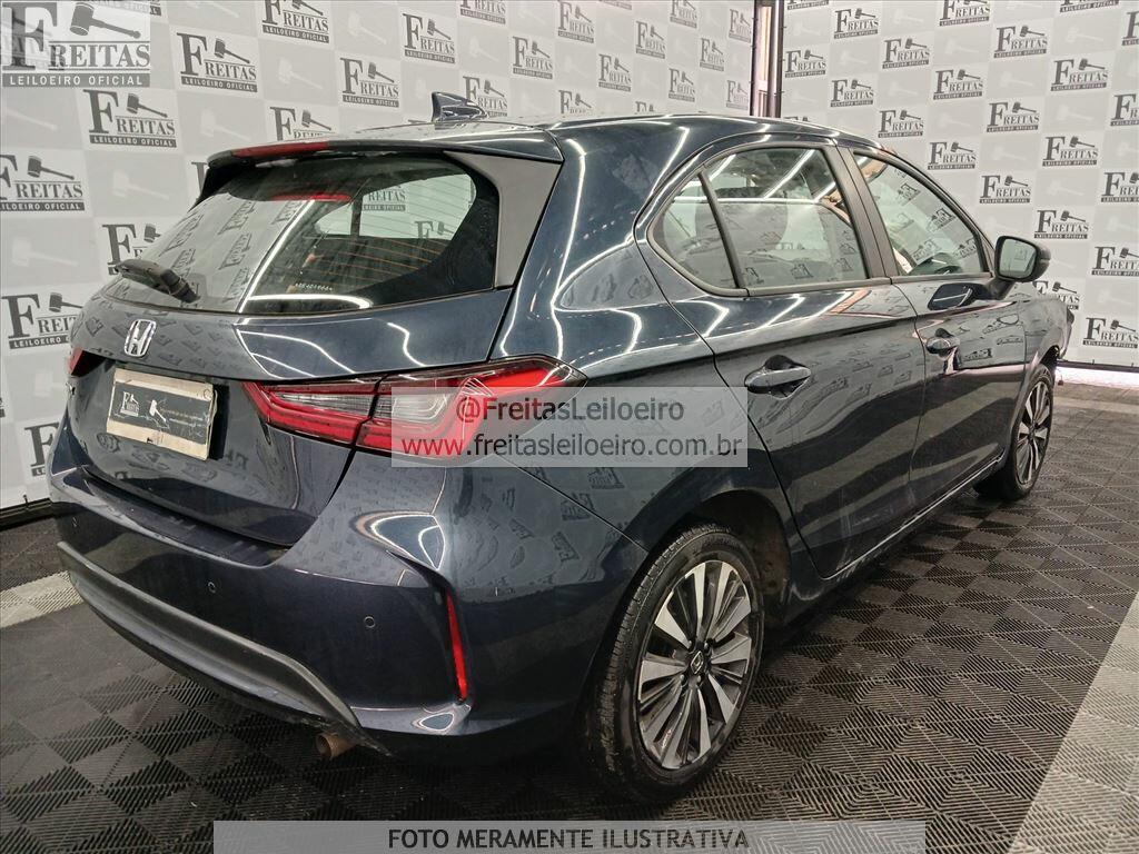 Foto 4: HONDA/CITY HATCH EXL, 24/25, PLACA: T__-___0, GASOL/ALC, AZUL