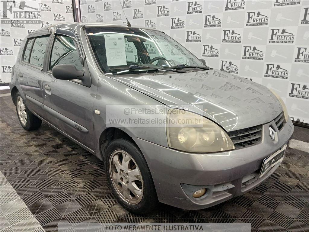Foto 2: RENAULT/CLIO EXP 10 16VH, 05/06, PLACA: D__-___7, GASOL/ALC, CINZA