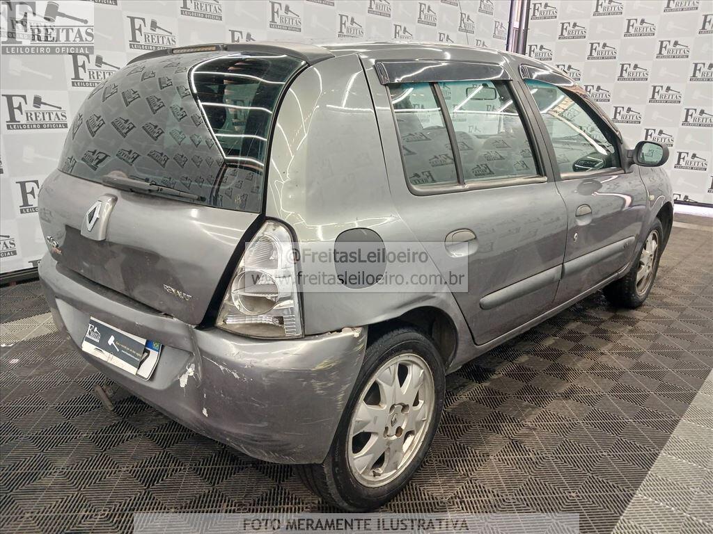 Foto 4: RENAULT/CLIO EXP 10 16VH, 05/06, PLACA: D__-___7, GASOL/ALC, CINZA