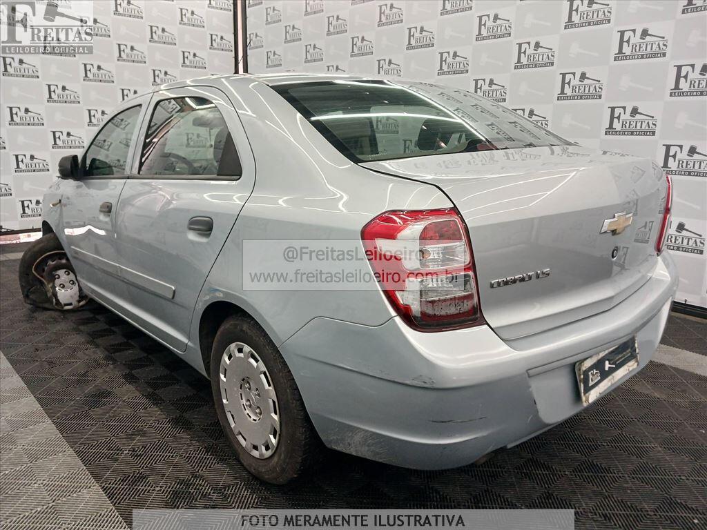 Foto 3: CHEVROLET/COBALT 1.4 LS, 12/12, PLACA: O__-___8, GASOL/ALC, PRATA