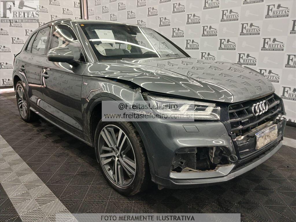 Foto 2: I/AUDI Q5 2.0TFSI, 19/20, PLACA: Q__-___2, GASOLINA, CINZA