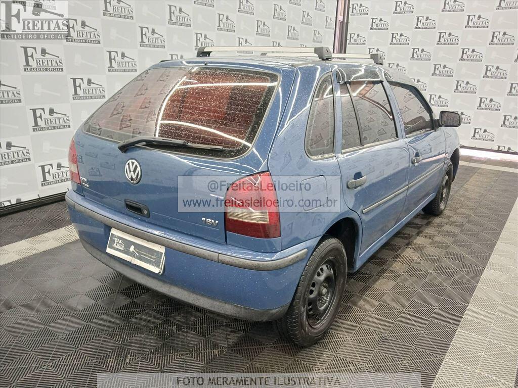 Foto 4: VW/GOL 16V PLUS, 00/01, PLACA: D__-___5, GASOLINA, AZUL