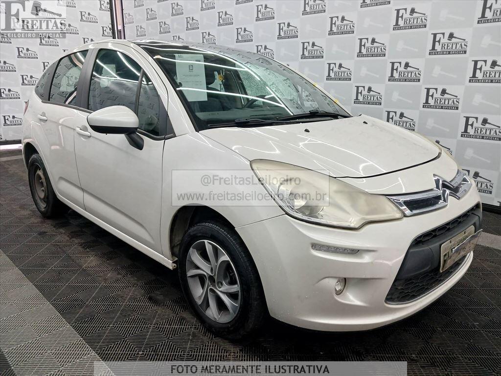 Foto 2: CITROEN/C3 90M TENDANCE, 13/14, PLACA: F__-___3, GASOL/ALC, BRANCA