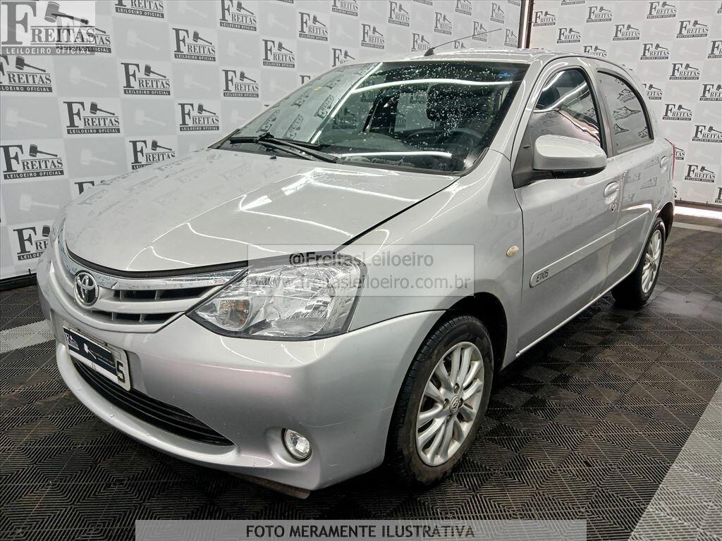 TOYOTA/ETIOS HB XLS — leilão em Santo Andre/SP