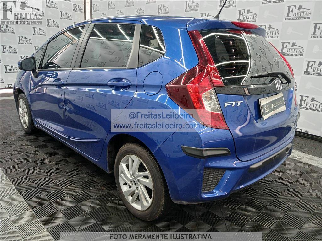 Foto 3: HONDA/FIT LX CVT, 14/15, PLACA: F__-___2, GASOL/ALC, AZUL