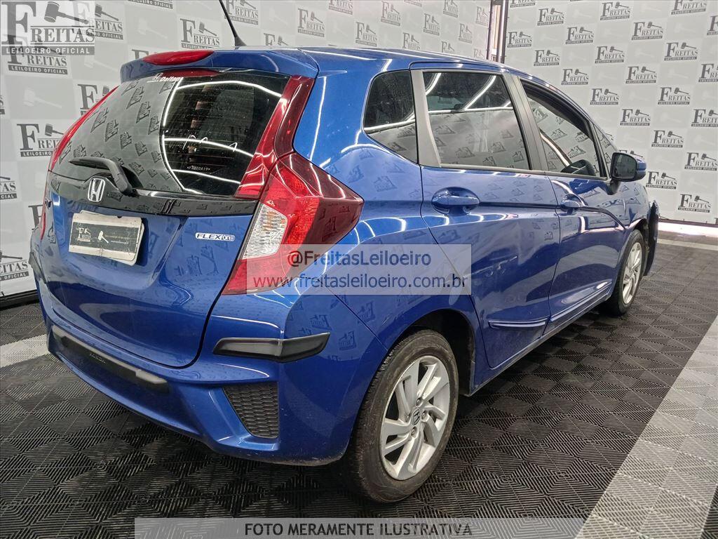 Foto 4: HONDA/FIT LX CVT, 14/15, PLACA: F__-___2, GASOL/ALC, AZUL