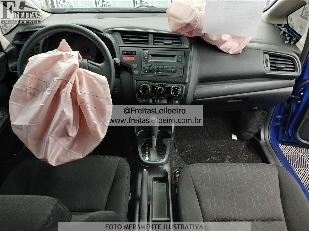 Foto 5: HONDA/FIT LX CVT, 14/15, PLACA: F__-___2, GASOL/ALC, AZUL