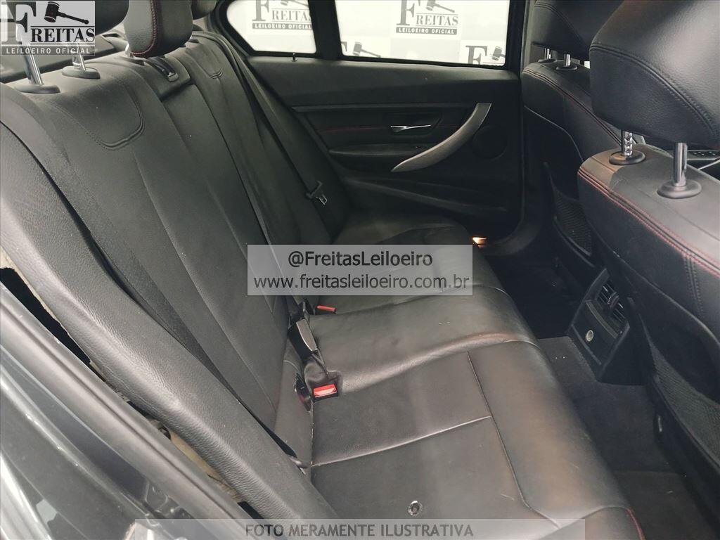 Foto 7 de 19: I/BMW 328I ACTIVE FLEX, 14/15, PLACA: F__-___1, GASOL/ALC, CINZA
