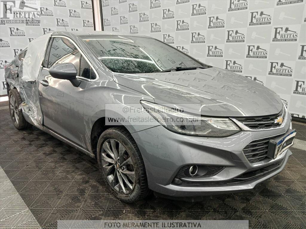 Foto 2: I/CHEV CRUZE LTZ NB AT, 16/17, PLACA: B__-___8, GASOL/ALC, CINZA