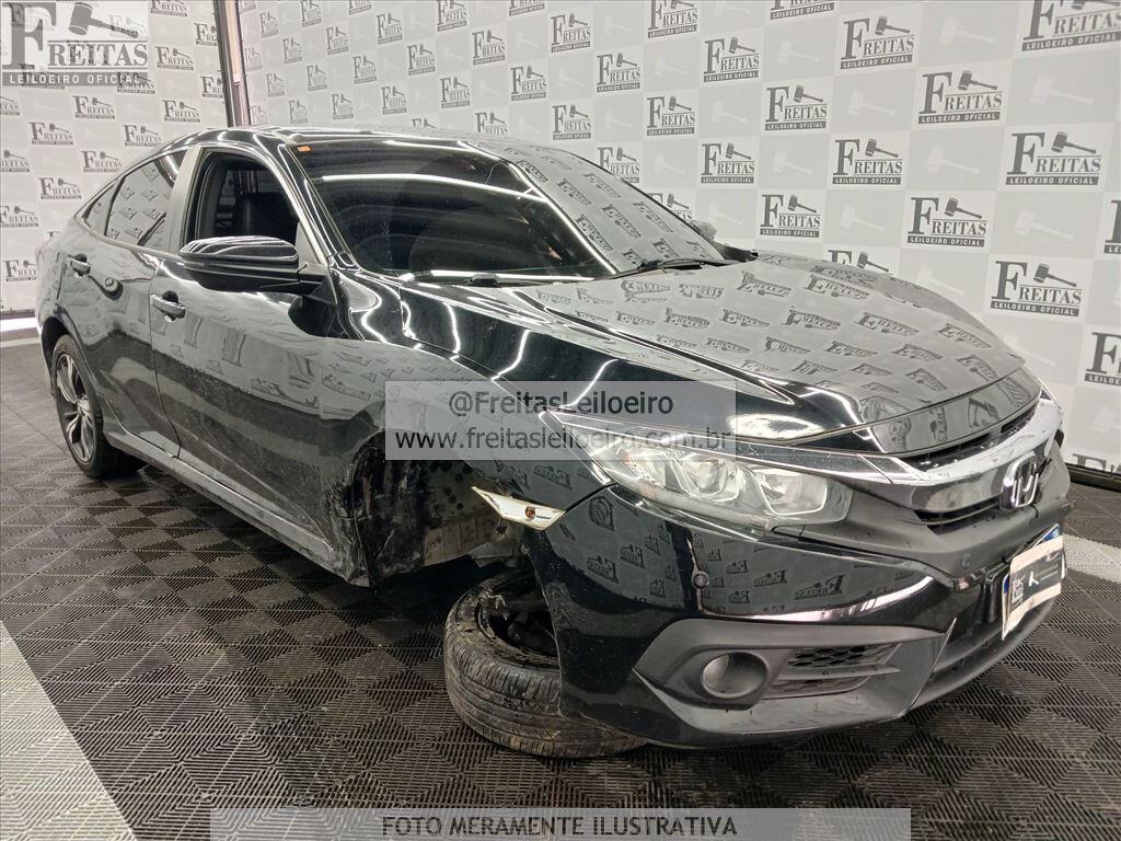 Foto 2: HONDA/CIVIC EXL CVT, 18/18, PLACA: F__-___5, GASOL/ALC, PRETA