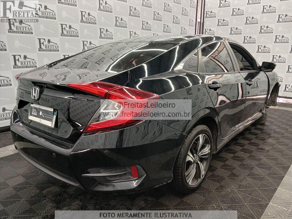 Foto 4: HONDA/CIVIC EXL CVT, 18/18, PLACA: F__-___5, GASOL/ALC, PRETA