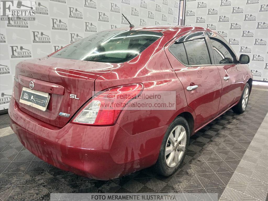 Foto 4: I/NISSAN VERSA 16SL FLEX, 13/14, PLACA: O__-___7, GASOL/ALC, VERMELHA